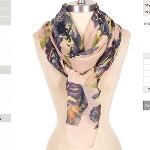 🎉host pick 🎉blue rose scarf